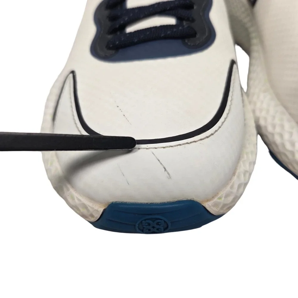 G/FORE MG4X2 Stippled Hybrid Golf Cross Trainer Men 10 White Blue Sneaker Golf